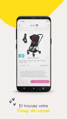 Bebeboutik - Vente Privée Bébé android App screenshot 10